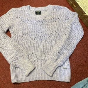 Abercrombie purple sweater